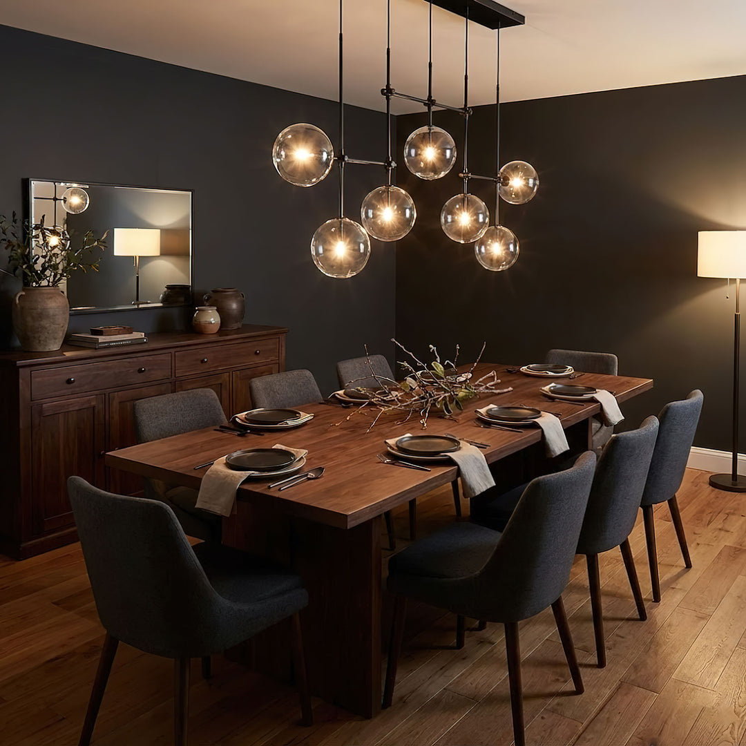 Glass Globe Mobile Chandelier - Vakkerlight