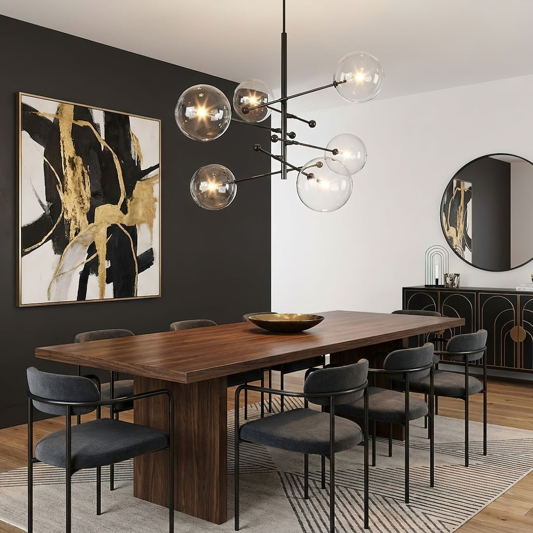 Glass Globe Mobile Chandelier - Vakkerlight