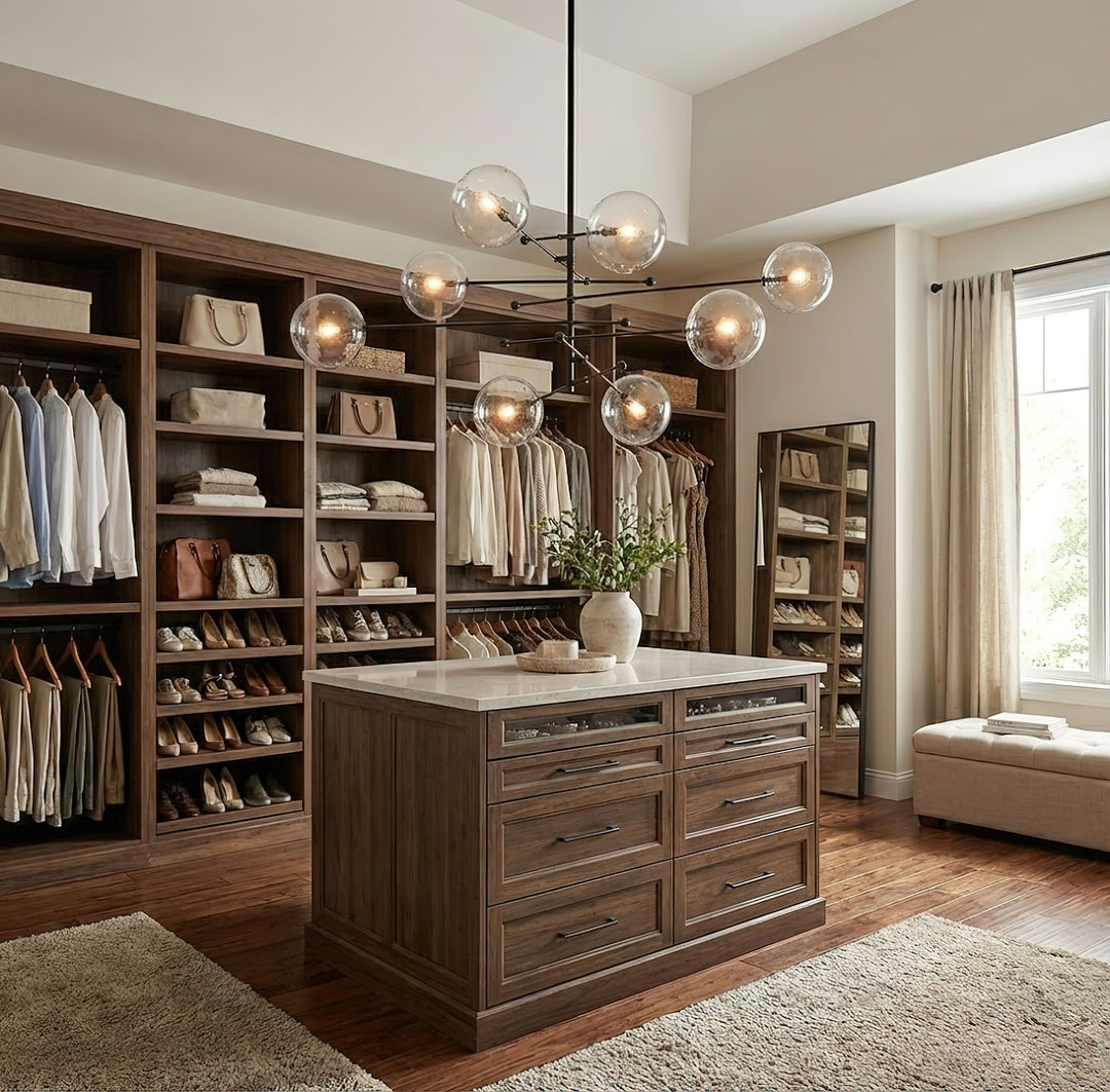 Glass Globe Mobile Chandelier - Vakkerlight