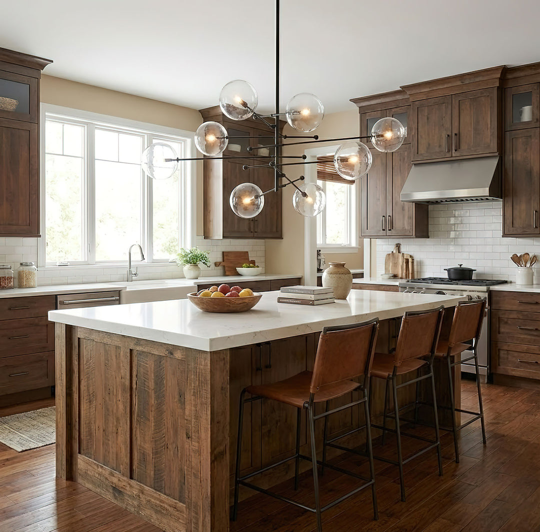 Glass Globe Mobile Chandelier - Vakkerlight