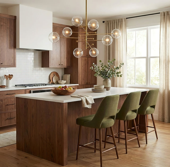 Glass Globe Mobile Chandelier - Vakkerlight