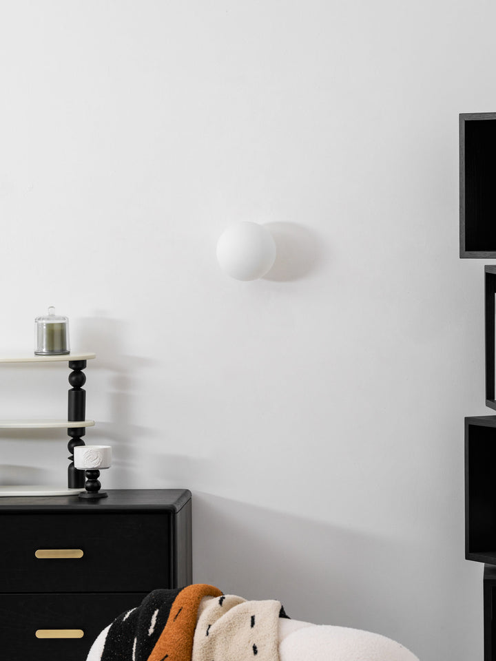 Glass Mini Orb Wall Lamp - Vakkerlight