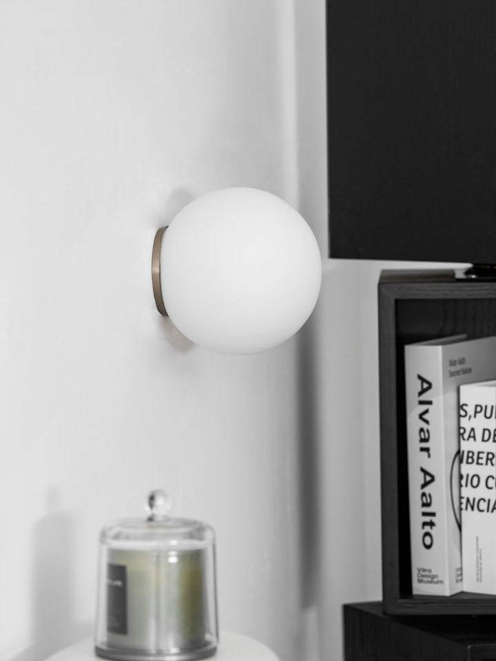 Glass Mini Orb Wall Lamp - Vakkerlight