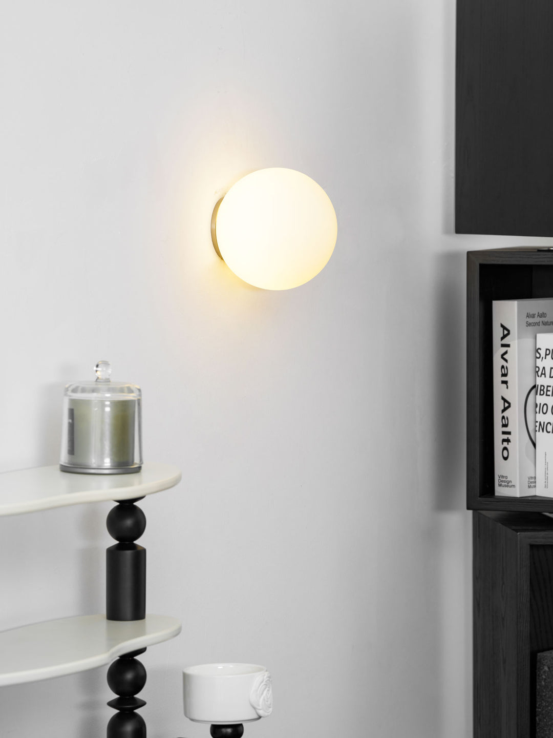 Glass Mini Orb Wall Lamp - Vakkerlight