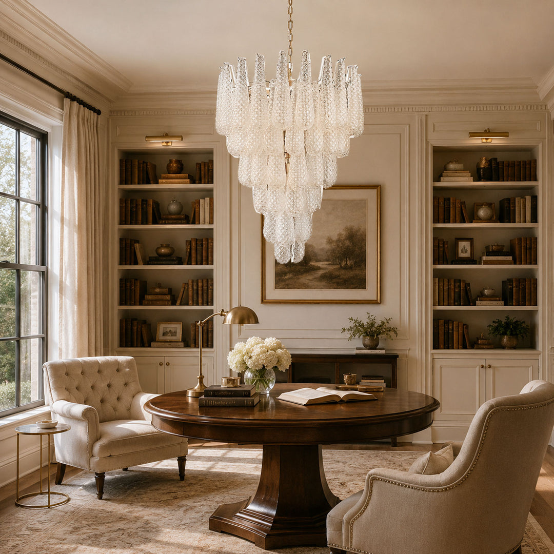 Glass Pinecone Chandelier - Vakkerlight