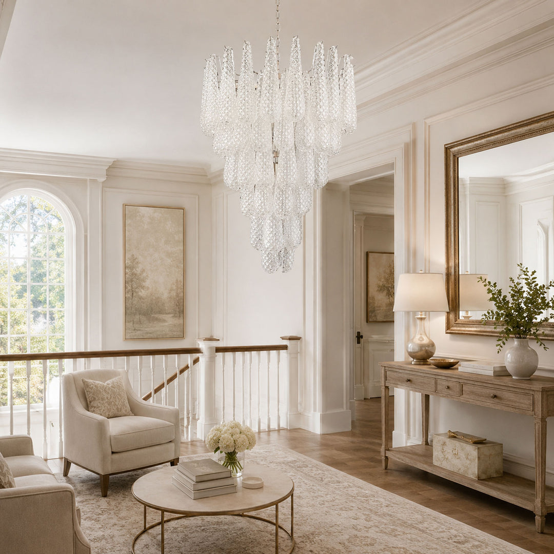 Glass Pinecone Chandelier - Vakkerlight