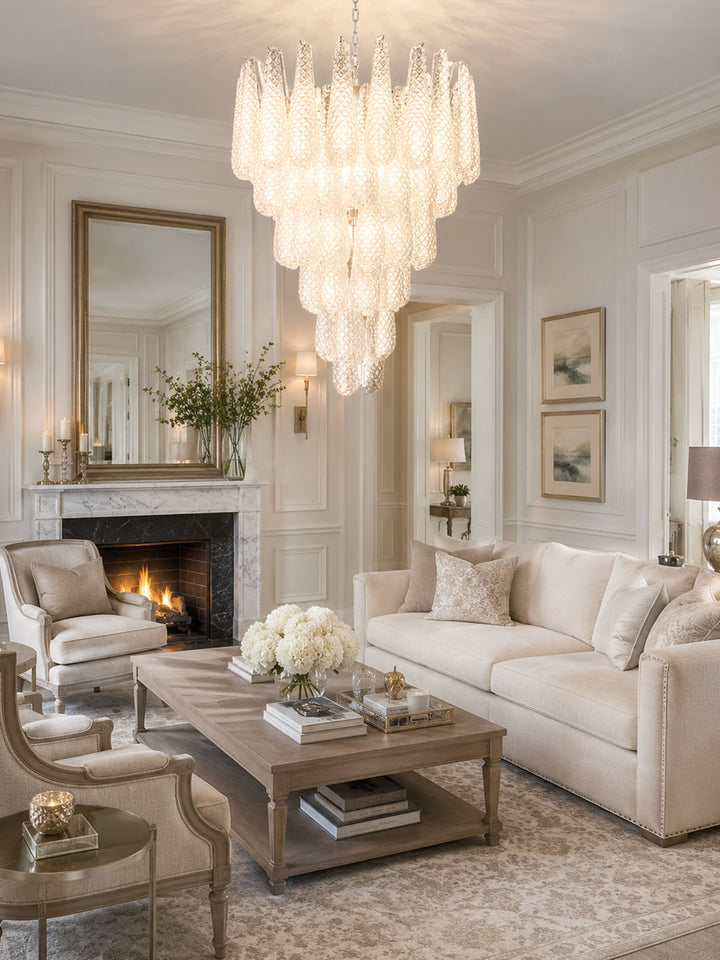 Glass Pinecone Chandelier - Vakkerlight