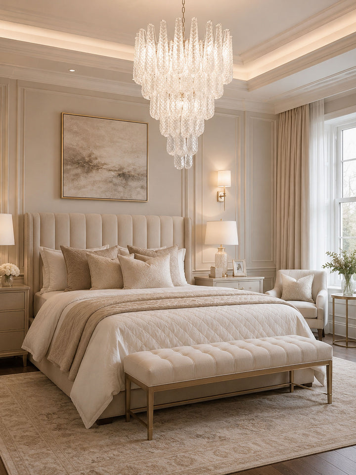 Glass Pinecone Chandelier - Vakkerlight