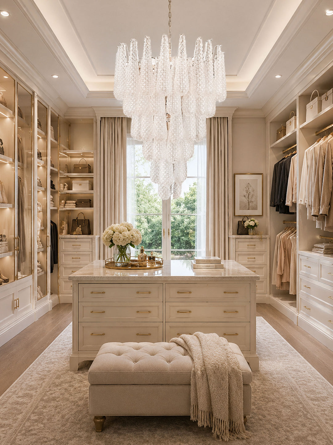 Glass Pinecone Chandelier - Vakkerlight
