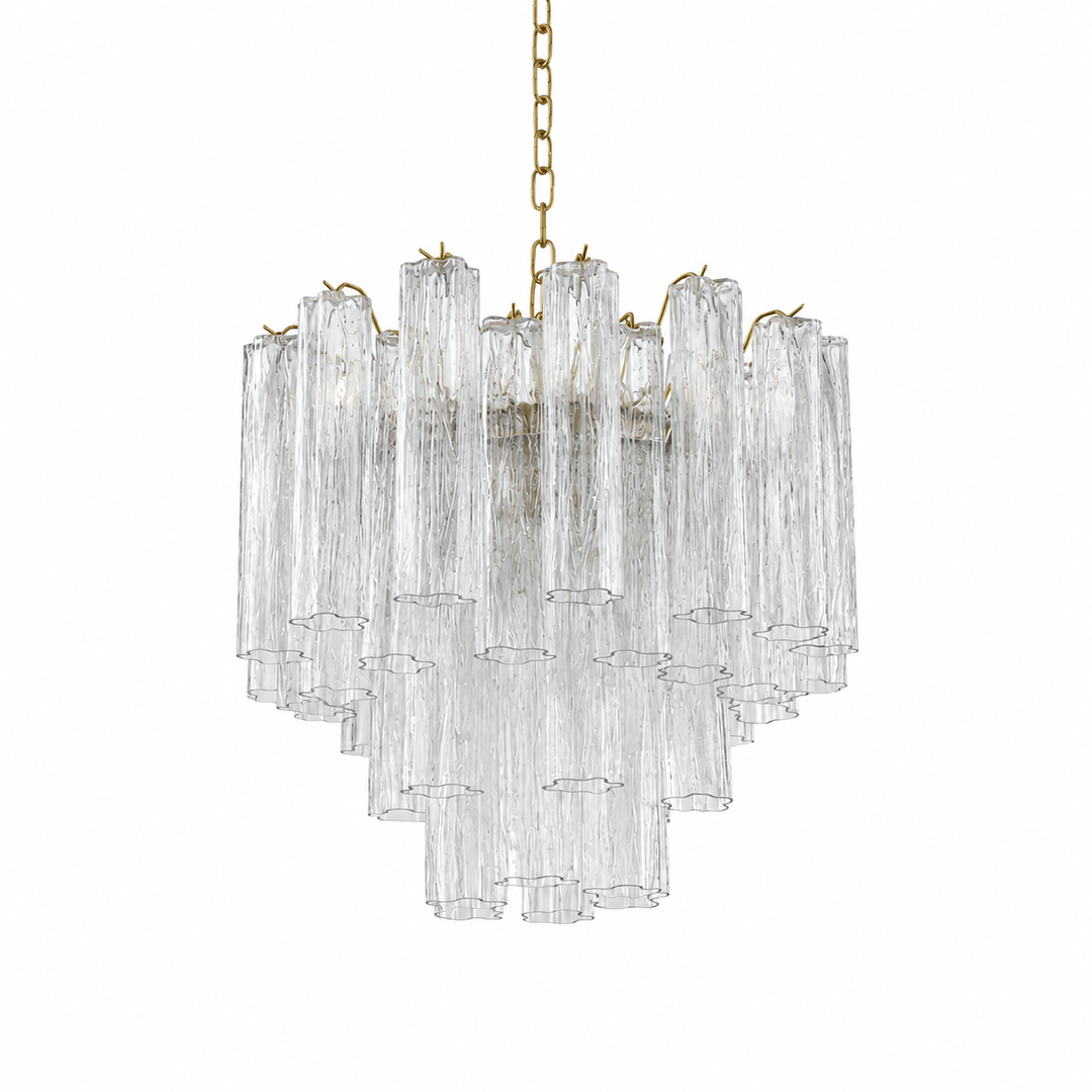 Glass Tubes Chandelier