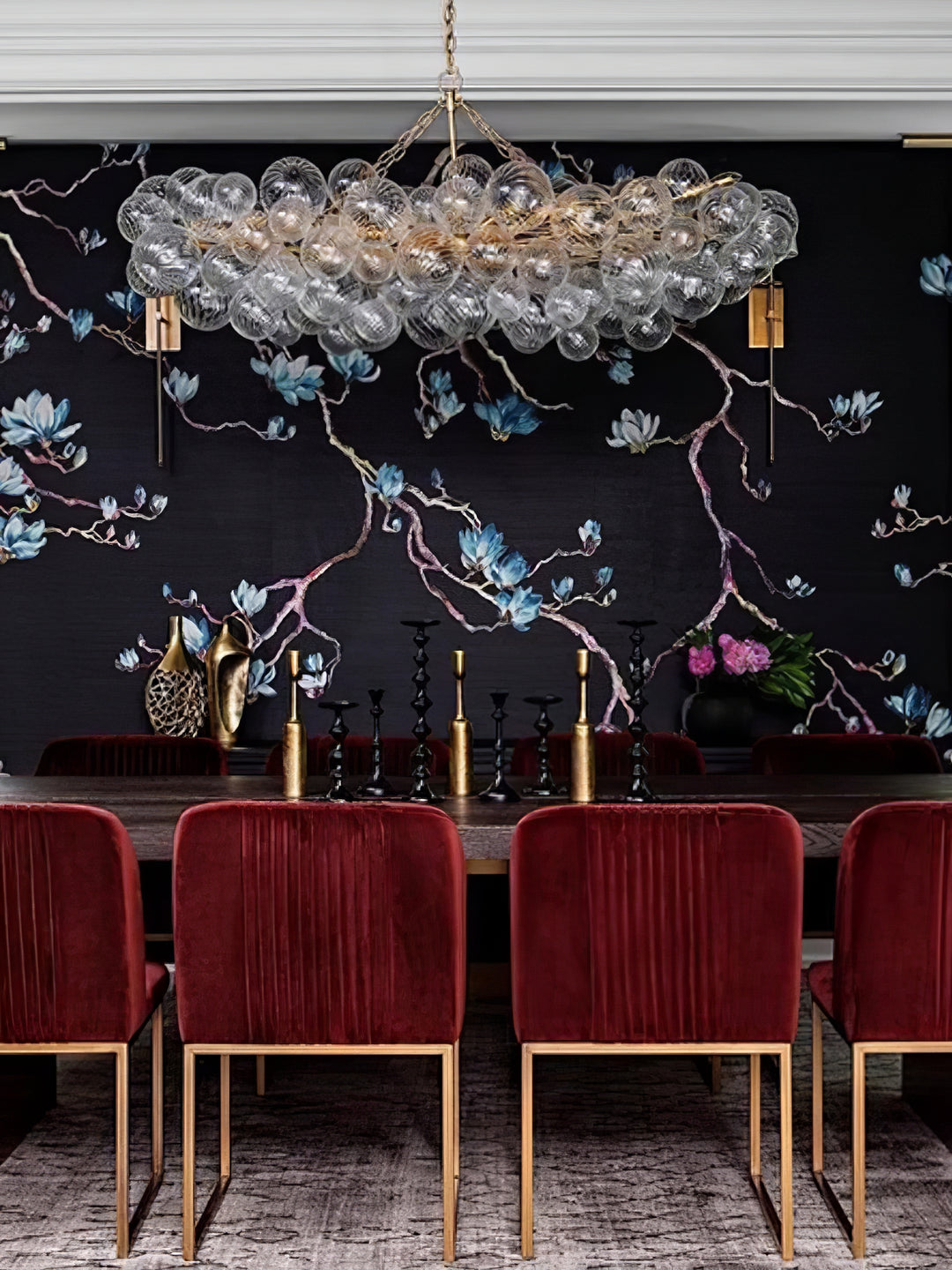 Glass Ball Bubbles Chandelier - Vakkerlight