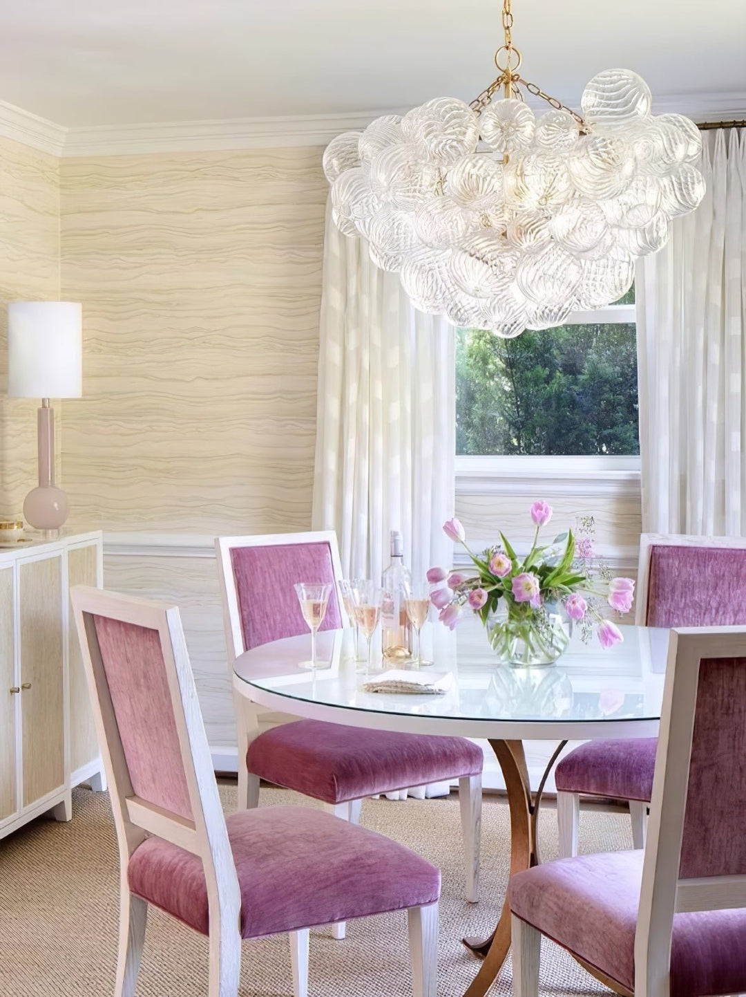 Glass Ball Bubbles Chandelier - Vakkerlight