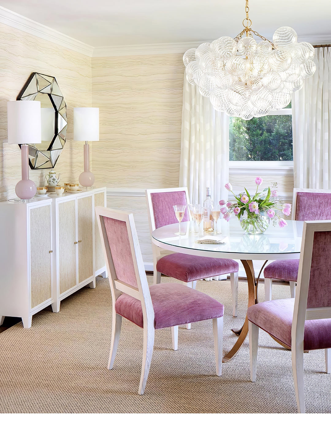 Glass Ball Bubbles Chandelier - Vakkerlight