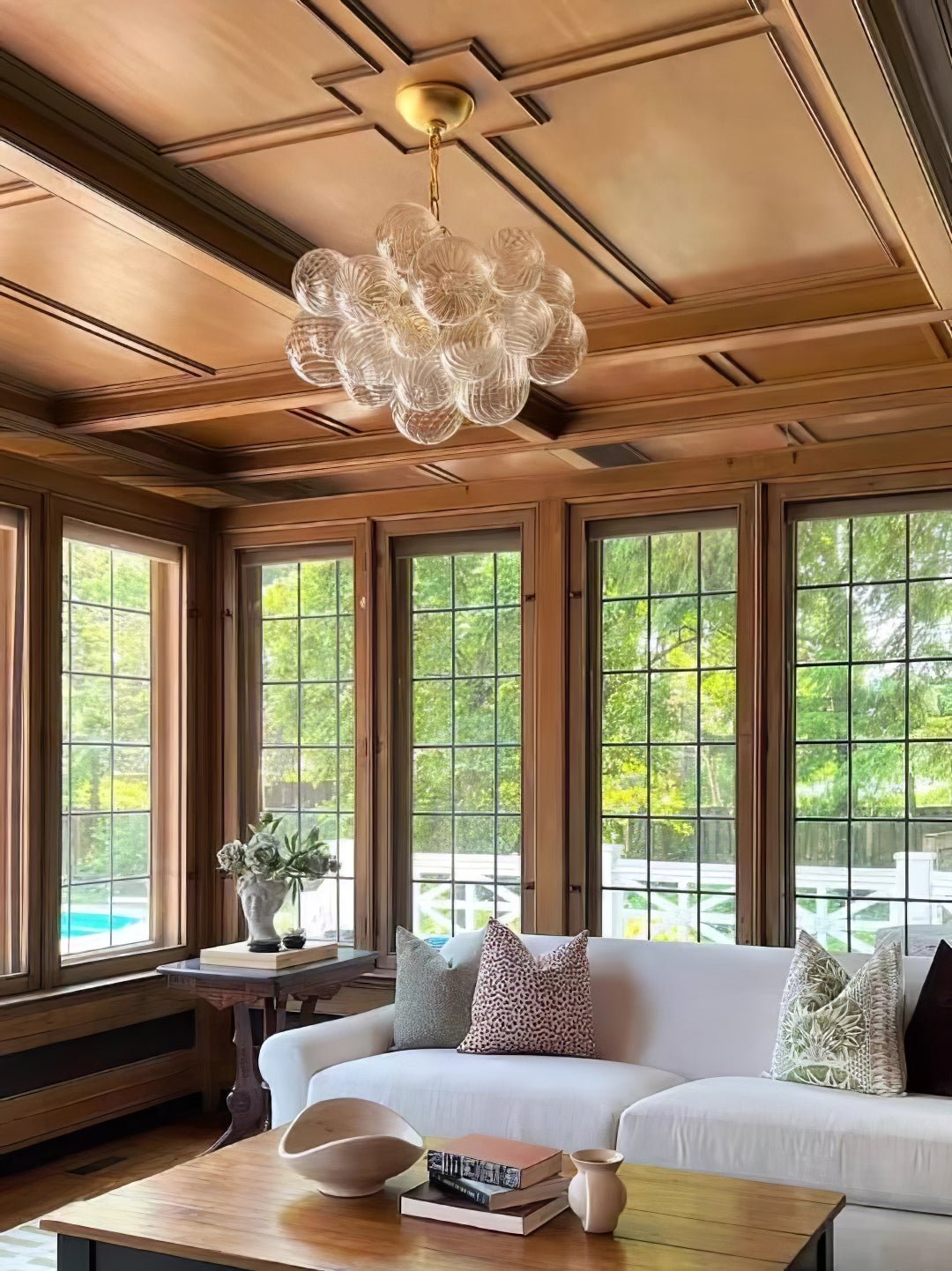 Glass Ball Bubbles Chandelier - Vakkerlight