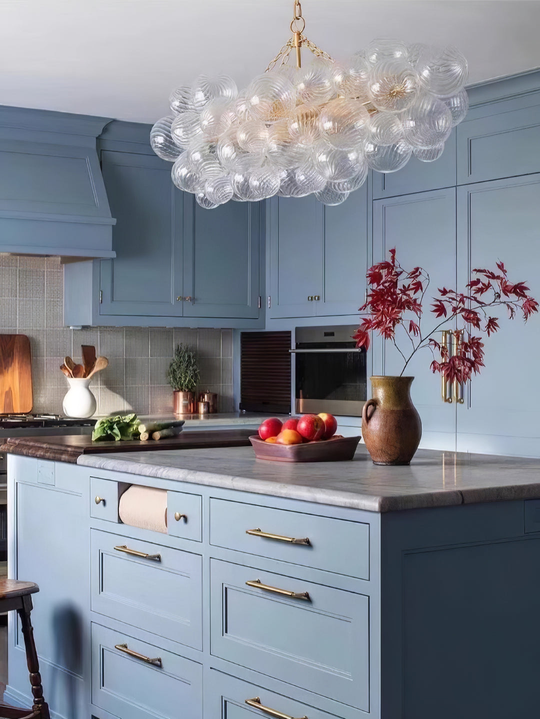 Glass Ball Bubbles Chandelier - Vakkerlight