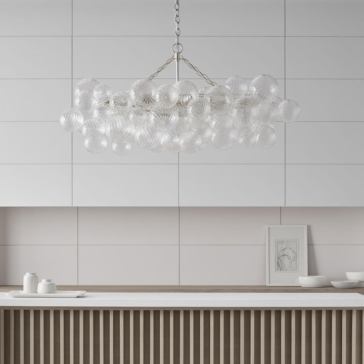 Glass Ball Bubbles Chandelier - Vakkerlight