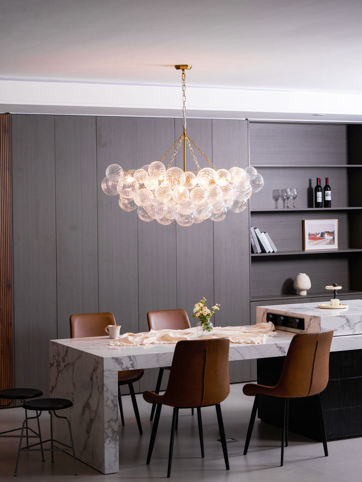 Glass Ball Bubbles Chandelier - Vakkerlight