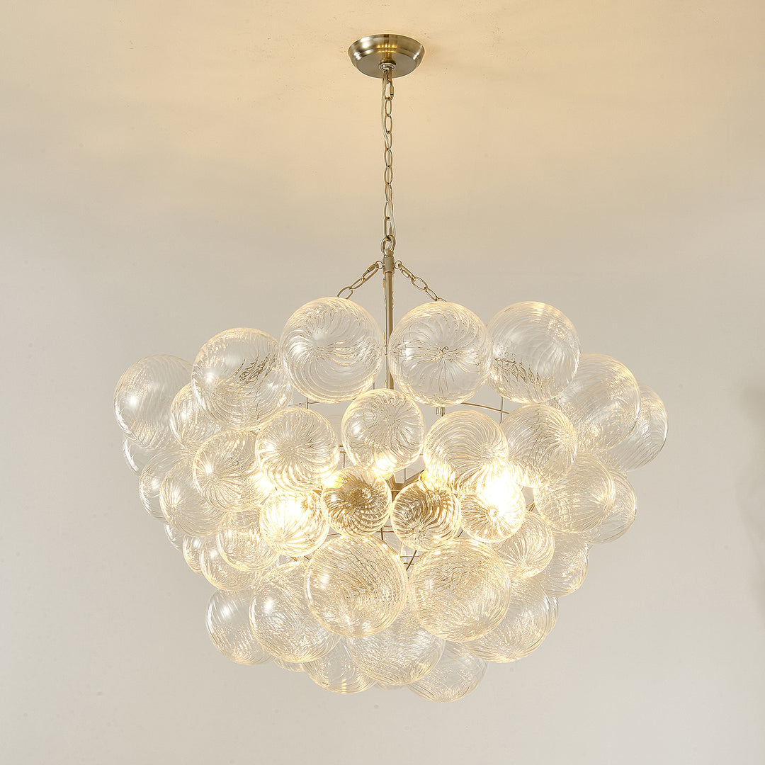 Glass Ball Bubbles Chandelier - Vakkerlight