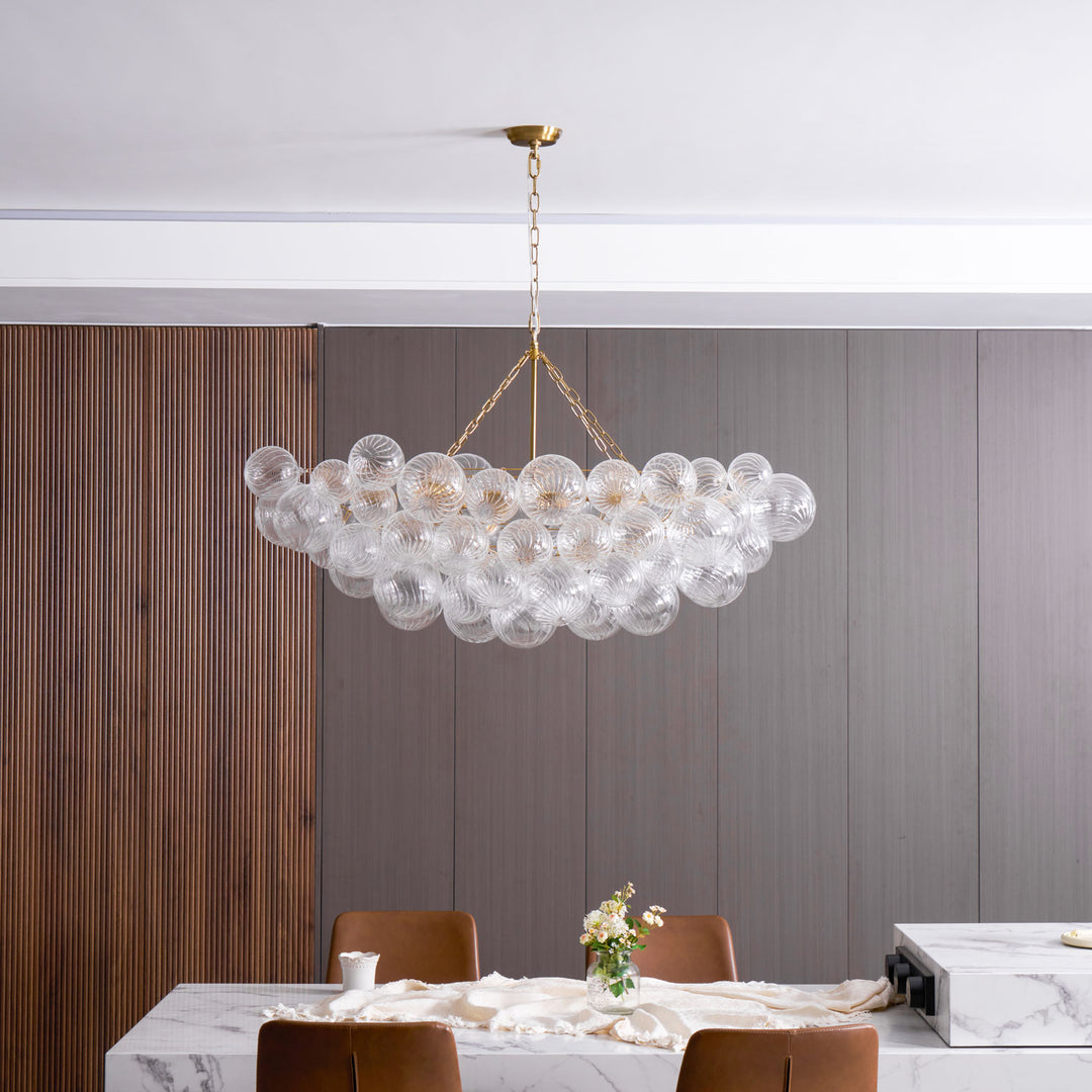 Glass Ball Bubbles Chandelier - Vakkerlight