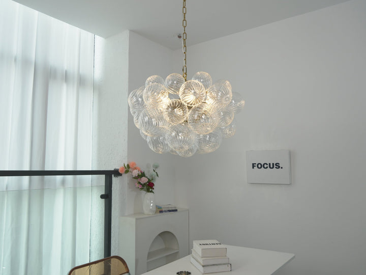 Glass Ball Bubbles Chandelier - Vakkerlight
