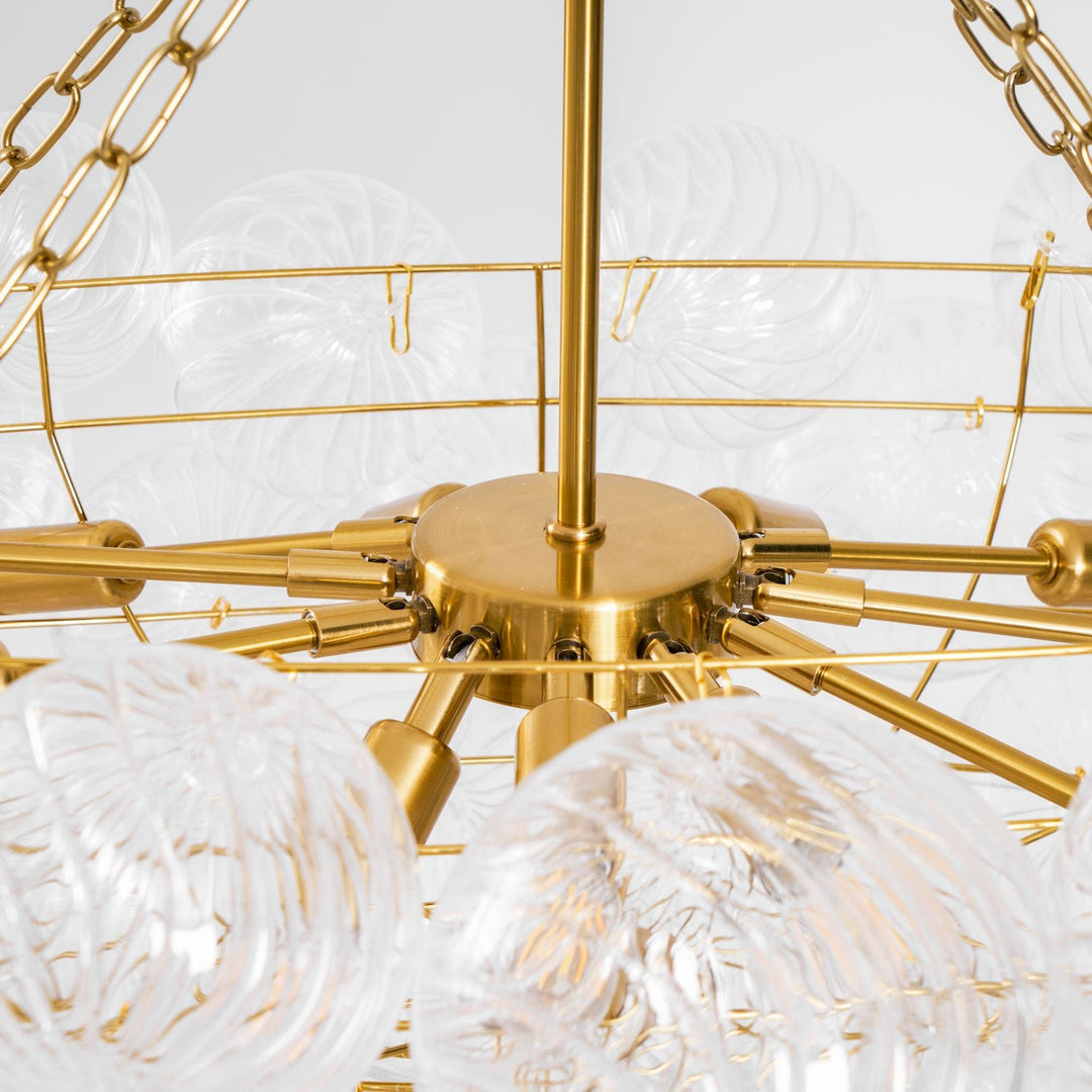 Glass Ball Bubbles Chandelier - Vakkerlight