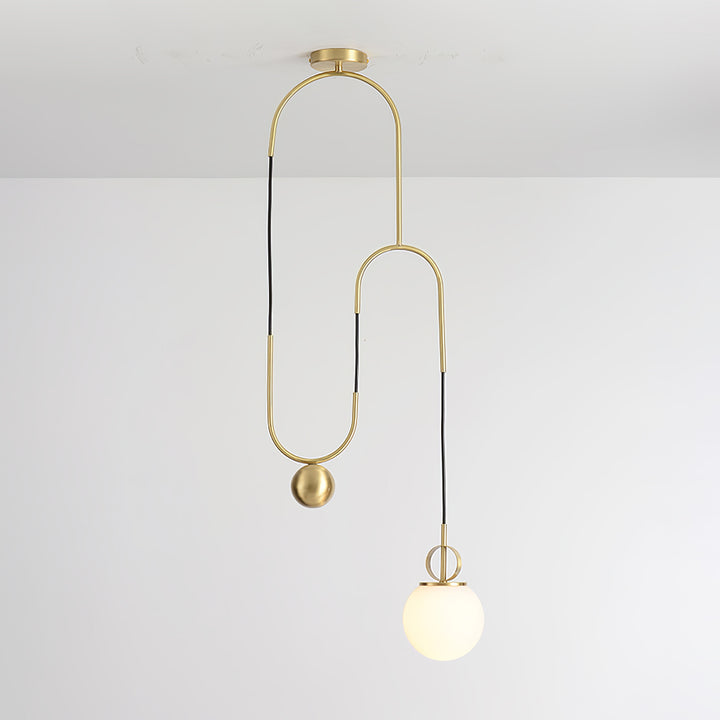 Glass Ball Pendant Lamp - Vakkerlight