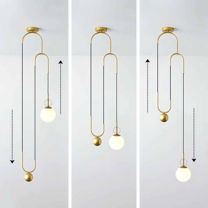 Glass Ball Pendant Lamp - Vakkerlight