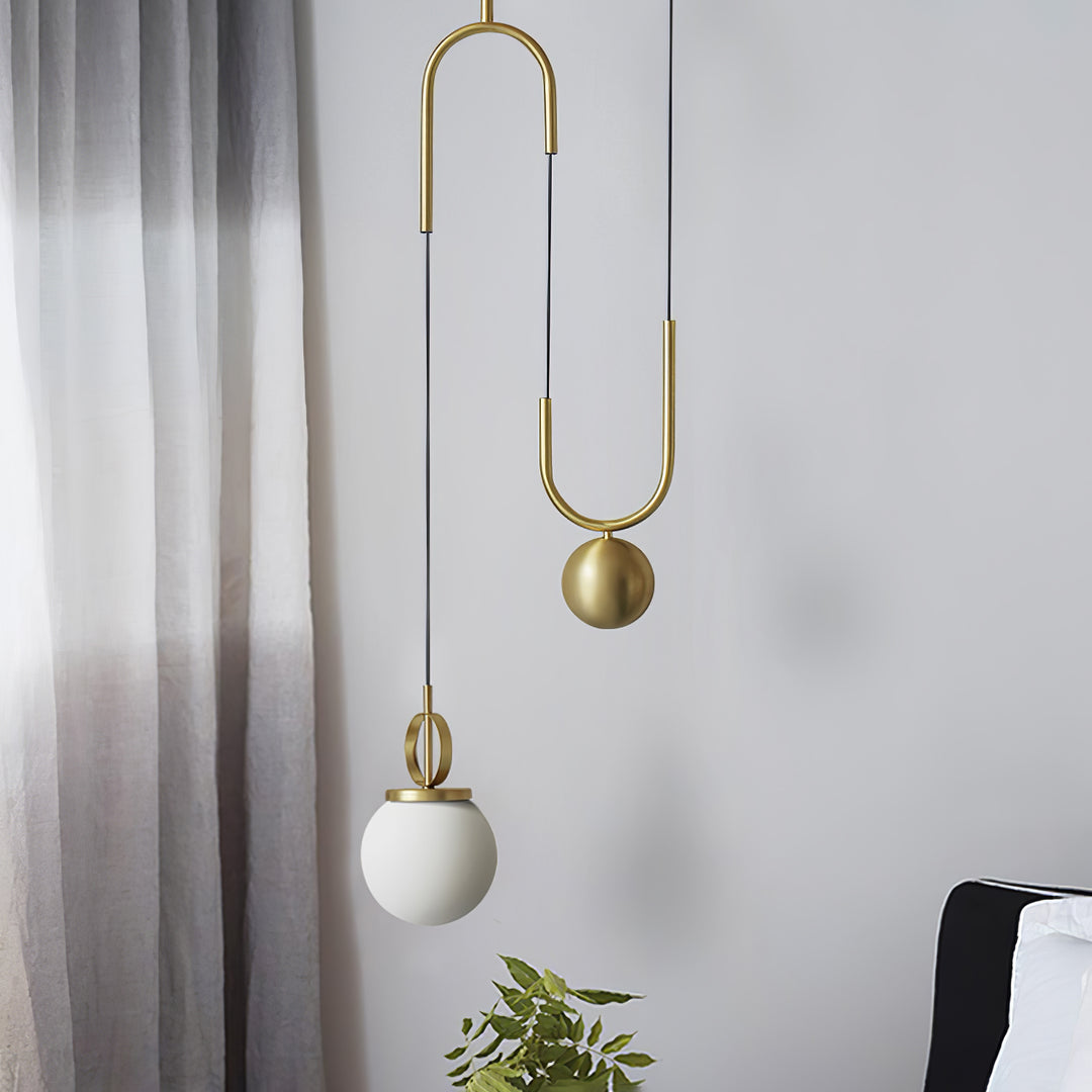 Glass Ball Pendant Lamp - Vakkerlight