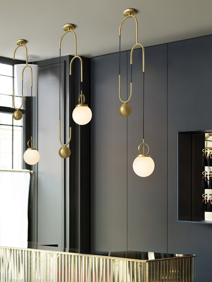 Glass Ball Pendant Lamp - Vakkerlight