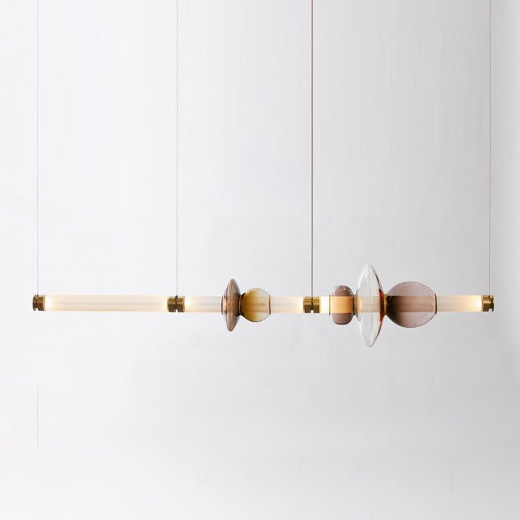Glass Bead Linear Pendant Light - Vakkerlight