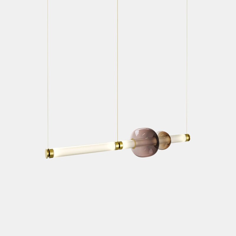 Glass Bead Linear Pendant Light - Vakkerlight