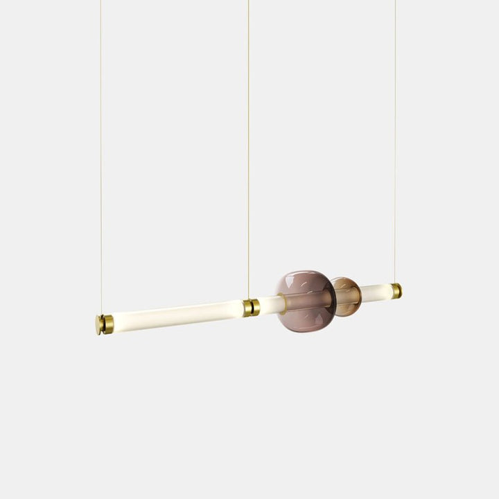 Glass Bead Linear Pendant Light - Vakkerlight