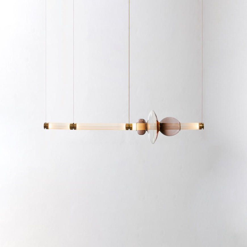 Glass Bead Linear Pendant Light - Vakkerlight