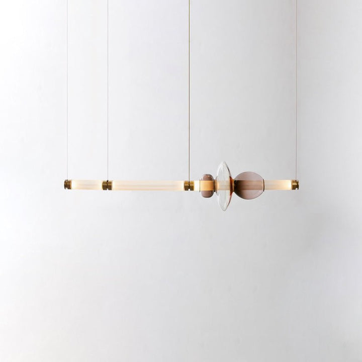 Glass Bead Linear Pendant Light - Vakkerlight