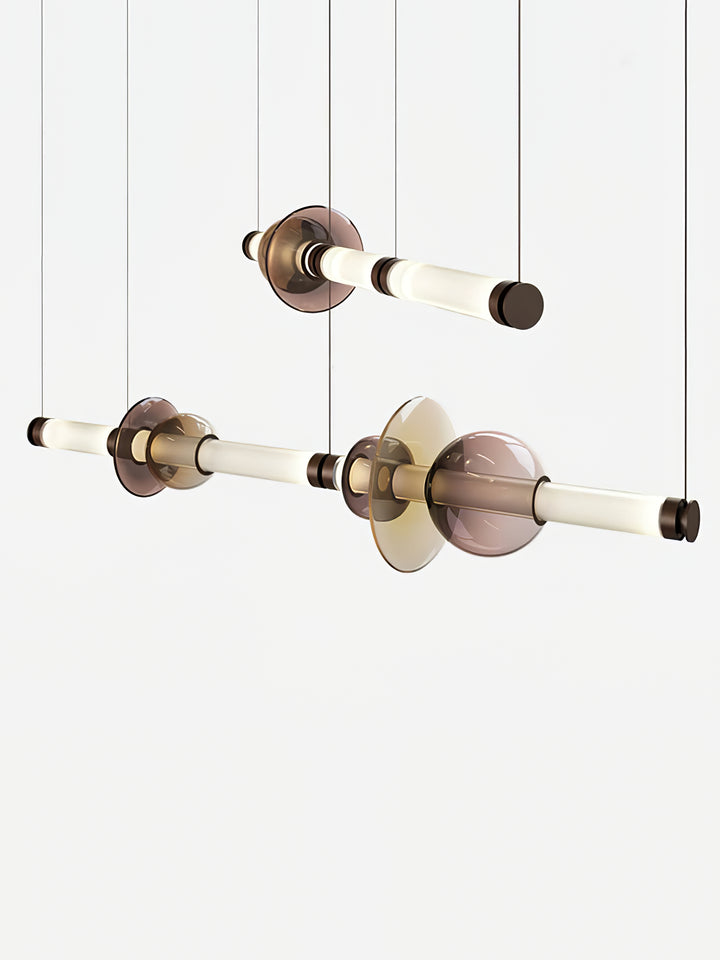 Glass Bead Linear Pendant Light - Vakkerlight