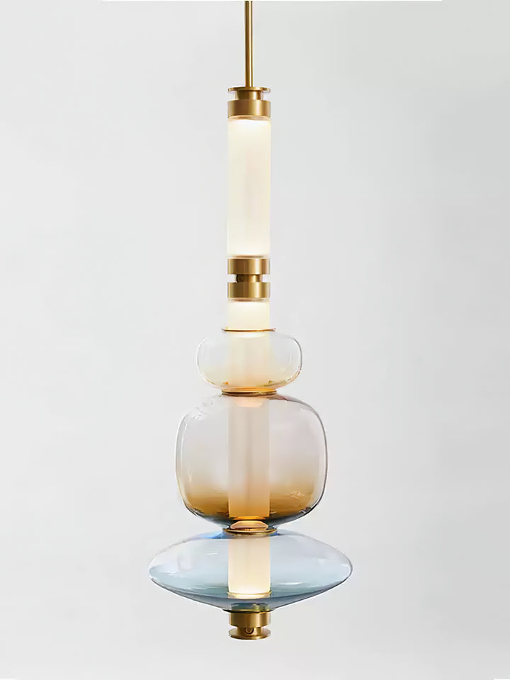 Glass Bead Linear Pendant Light - Vakkerlight