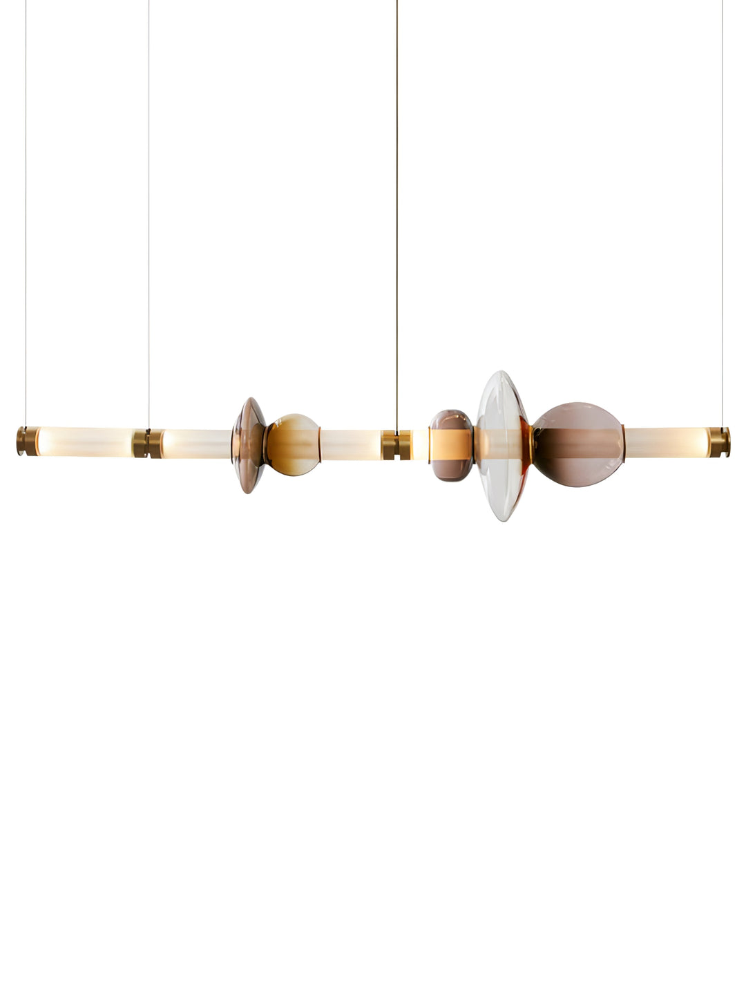 Glass Bead Linear Pendant Light - Vakkerlight