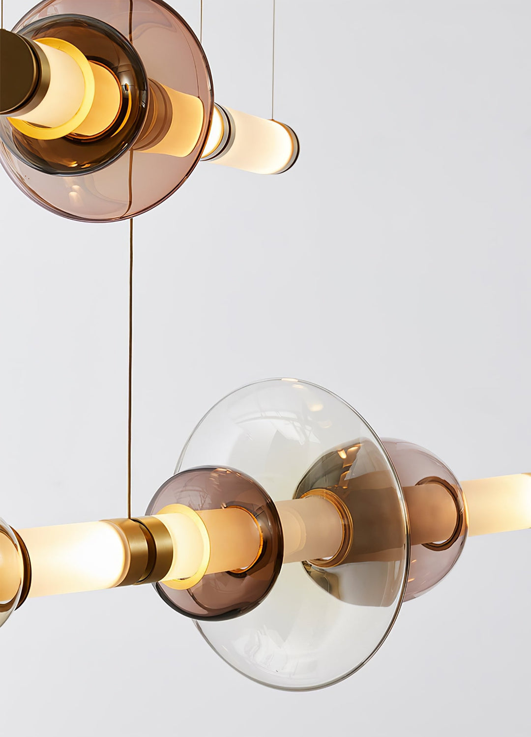 Glass Bead Linear Pendant Light - Vakkerlight