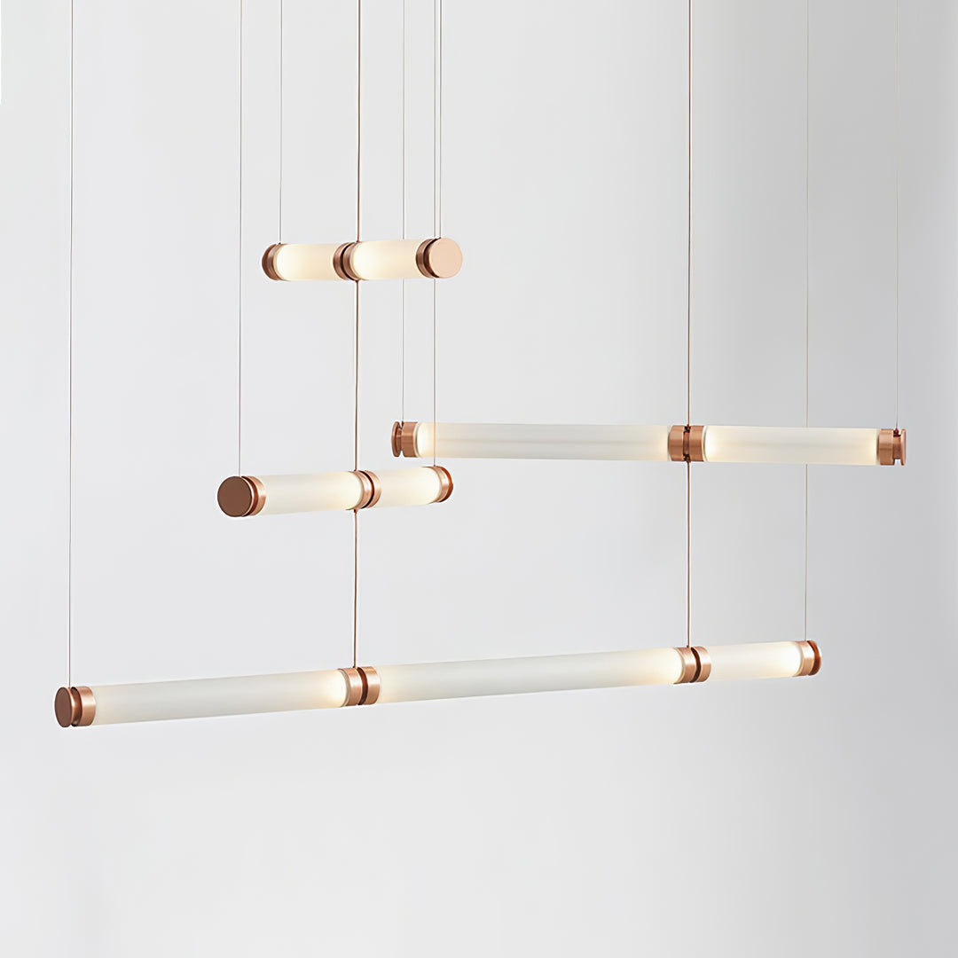 Glass Bead Linear Pendant Light - Vakkerlight