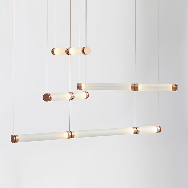 Glass Bead Linear Pendant Light - Vakkerlight