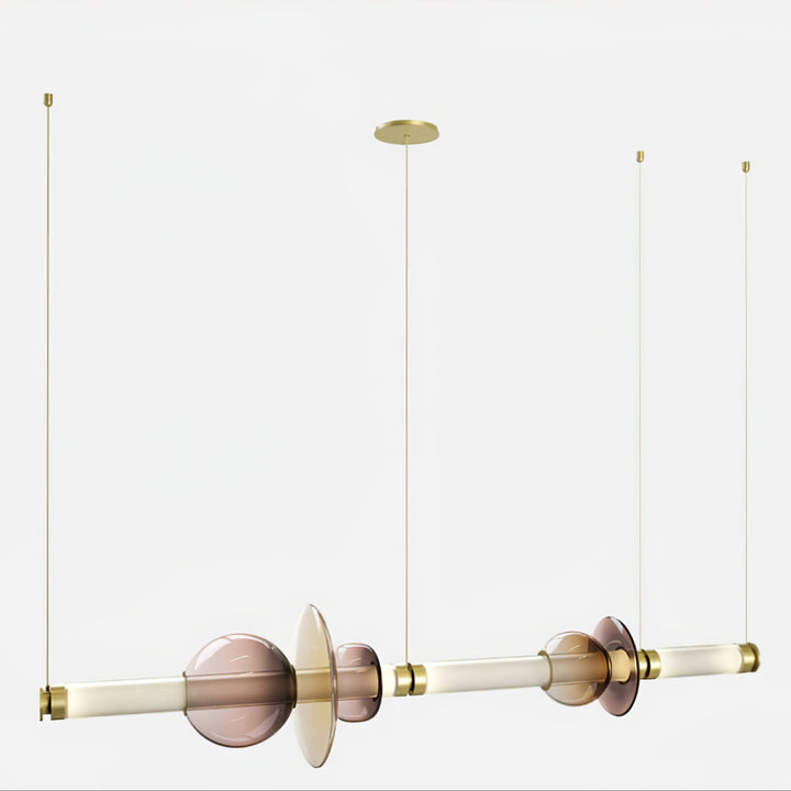 Glass Bead Linear Pendant Light - Vakkerlight