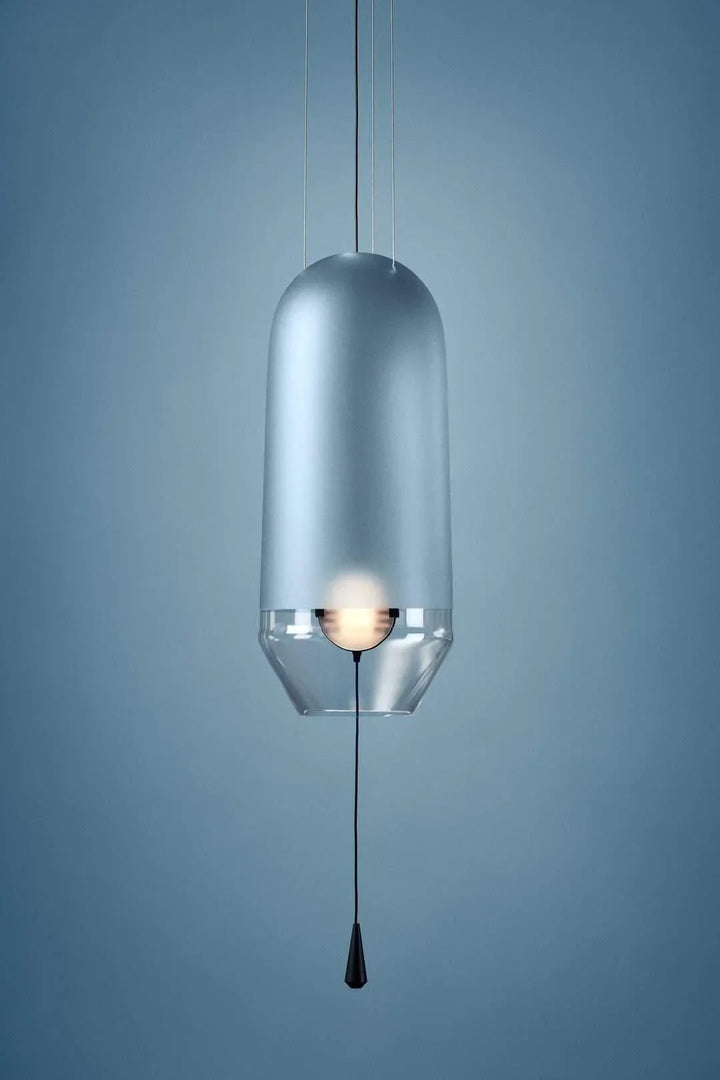 Glass Capsule Pendant Light