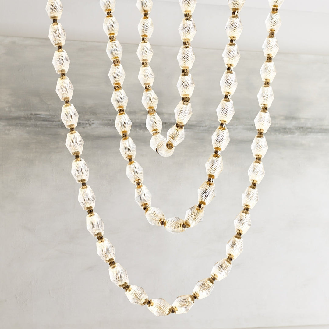 Glass Chain Chandelier - Vakkerlight