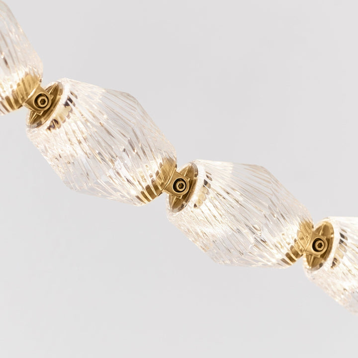 Glass Chain Chandelier - Vakkerlight