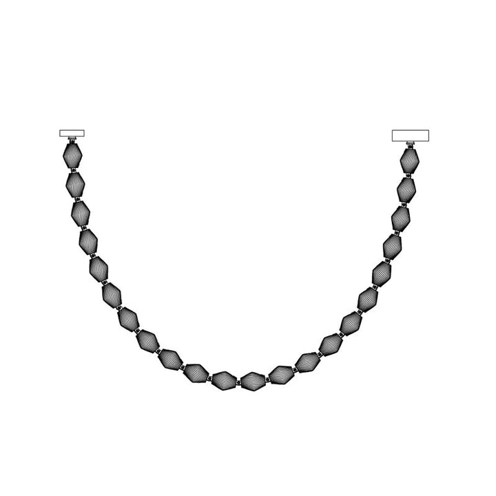 Glass Chain Chandelier - Vakkerlight