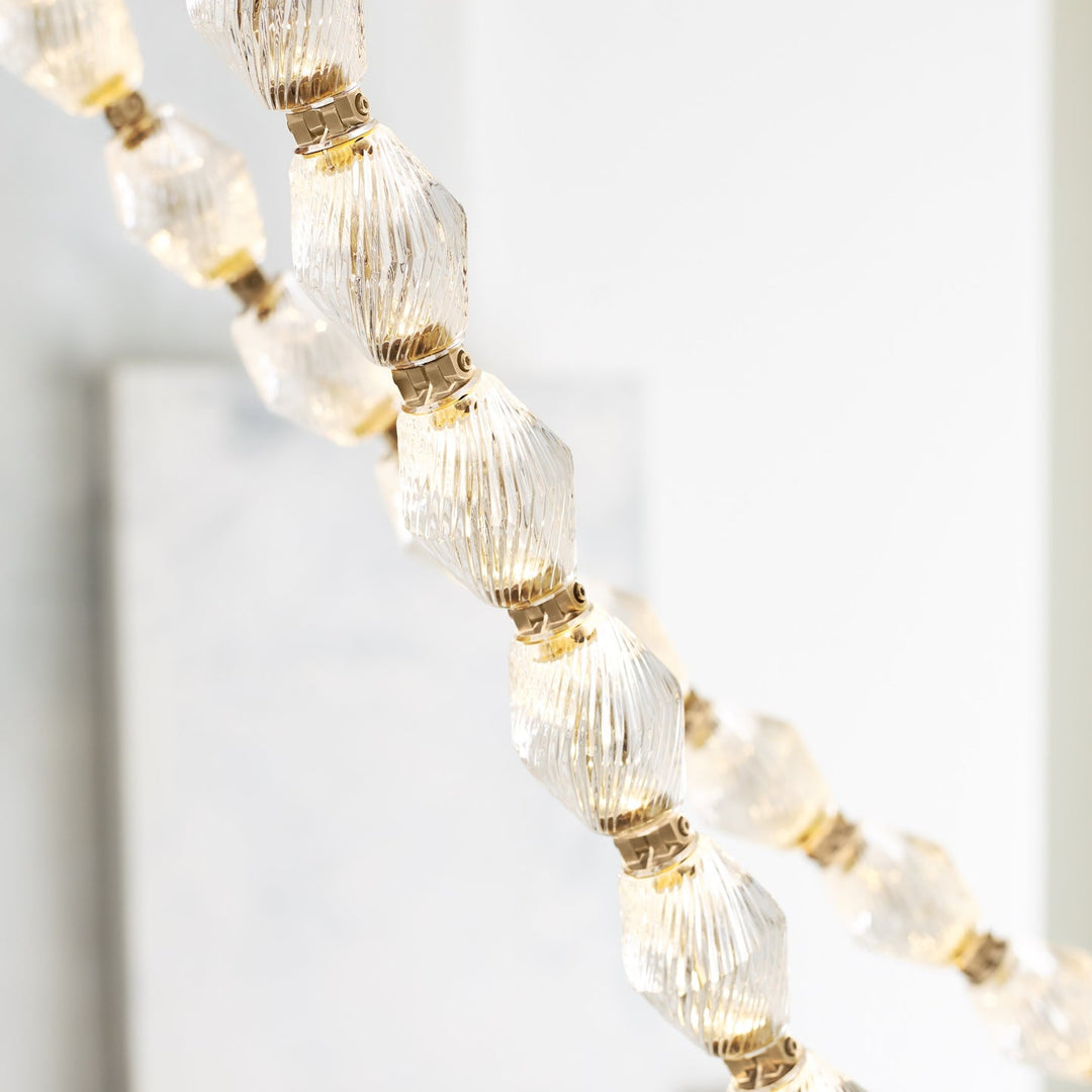 Glass Chain Chandelier - Vakkerlight