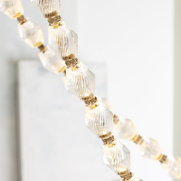 Glass Chain Chandelier - Vakkerlight