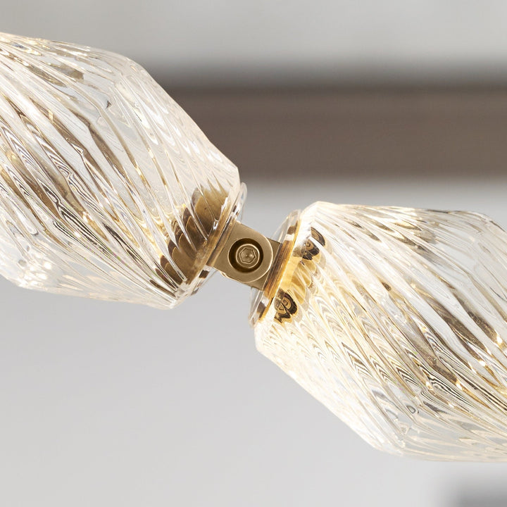 Glass Chain Chandelier - Vakkerlight