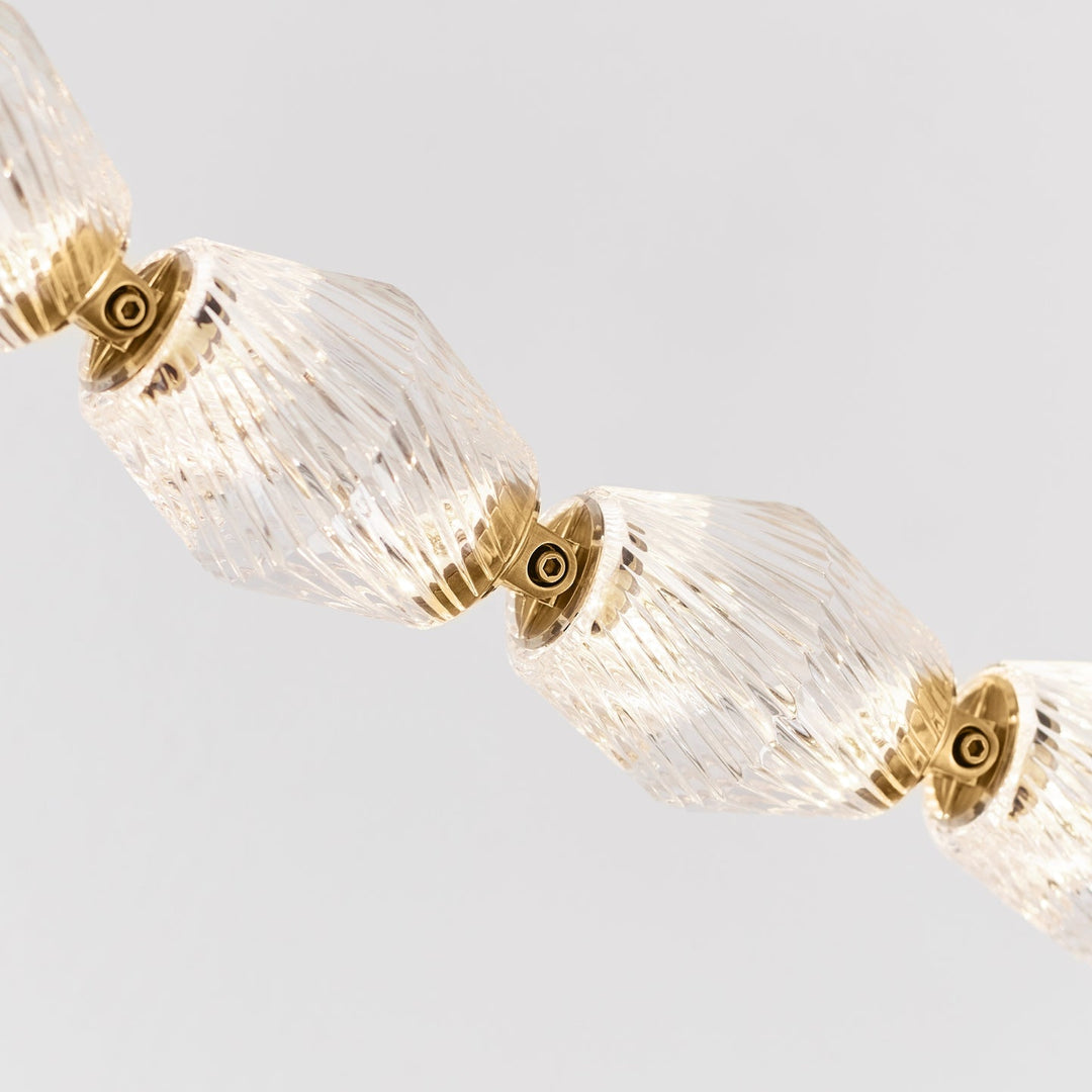 Glass Chain Chandelier - Vakkerlight