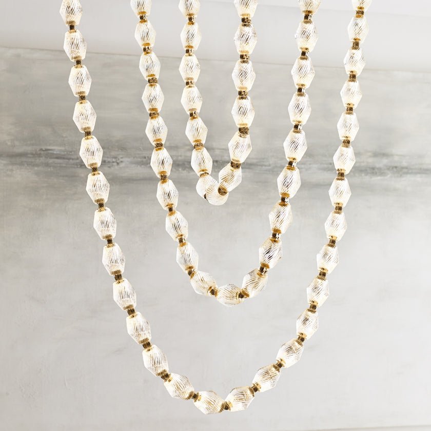 Glass Chain Chandelier - Vakkerlight